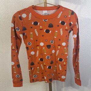 Hanna Andersson -Halloween candy print Long Sleeve Tee- Size 12